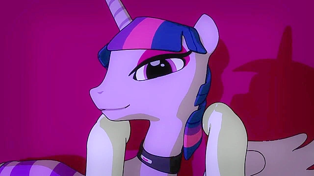 Dirty pony fucks his pony friend in her asshole while she is sleeping