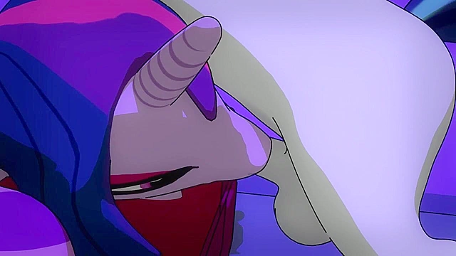 Dirty pony fucks his pony friend in her asshole while she is sleeping