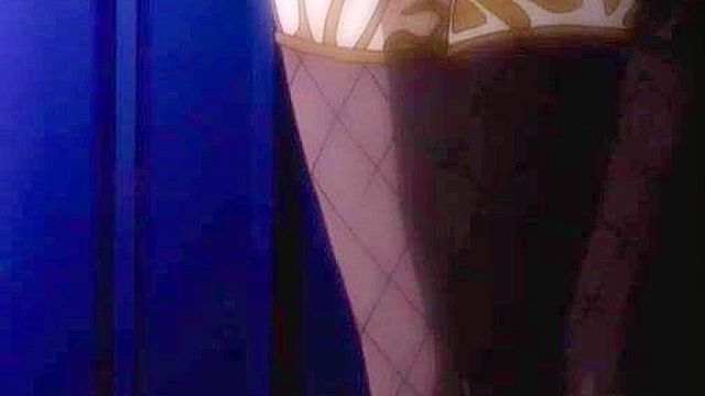 Busty hentai girls use their wet buttholes to fuck in dirty threesome