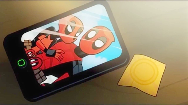 Cartoon Porn - Lady Deadpool takes Kingpin's dick deep in her asshole
