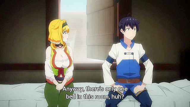 Harem in the Labyrinth of Another World (uncensored) S1E4 - Ecchi Anime - Sex with wolkin girl