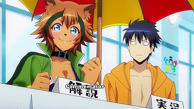 Monster Musume OVA 1 - Sexy monster girls go for a trip to the gym