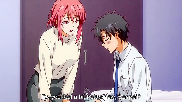 Notice This Love 1 - Busty hentai redhead at work wants senpai's creampie