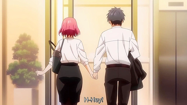 Notice This Love 1 - Busty hentai redhead at work wants senpai's creampie