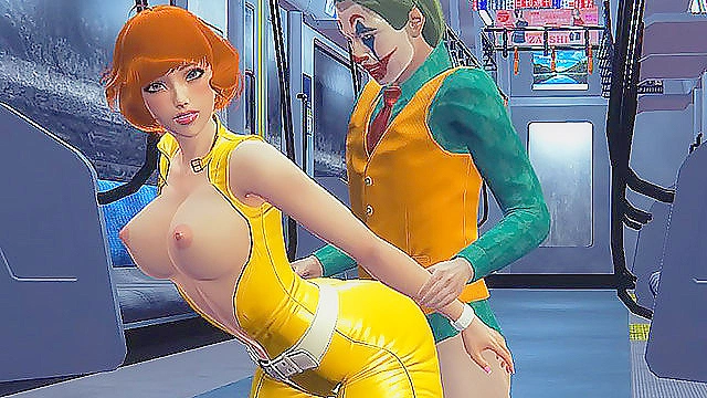 April oneil ninja turtles anal fucks the joker