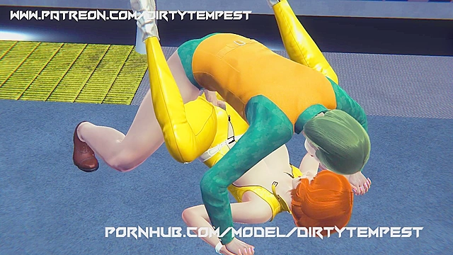 April oneil ninja turtles anal fucks the joker