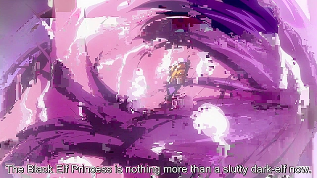 Kuroinu 4 - Elf princess gets gangbanged by dirty villagers who cum on her pretty face