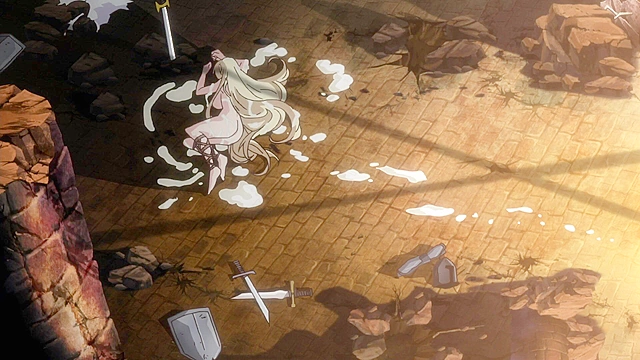 Kuroinu 4 - Elf princess gets gangbanged by dirty villagers who cum on her pretty face