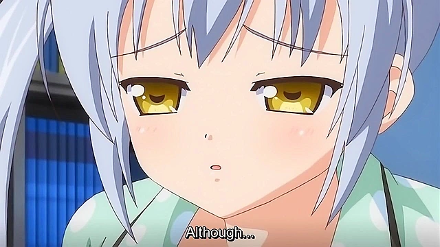 Papa Love 2 - Petite anime teen with small tits slides her tight pussy down on dads cock