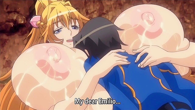 Warrior princesses are captured and used as huge titty sex slaves