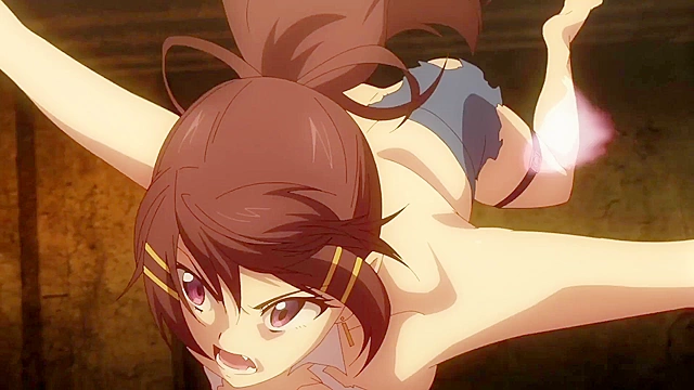 Super HxEros (uncensored) 7 - Ecchi - Superheros fight tentacle monster naked