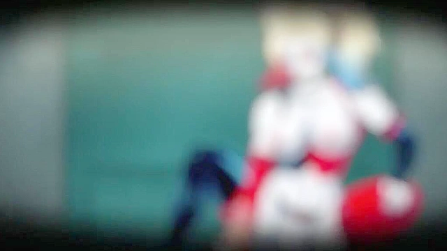 Harley Quinn Arkham ASSylum - Her pussy and asshole satisfies you repeatedly