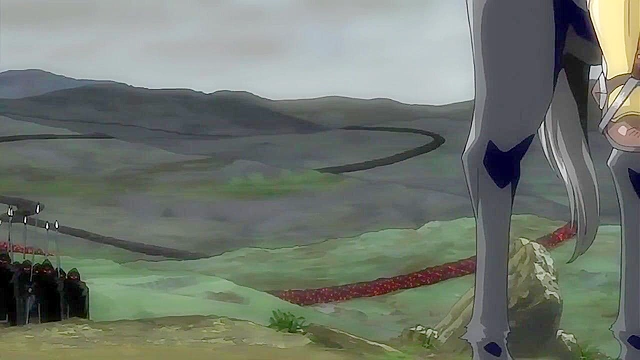 Evil king sprouts tentacles and fucks hot hentai princess