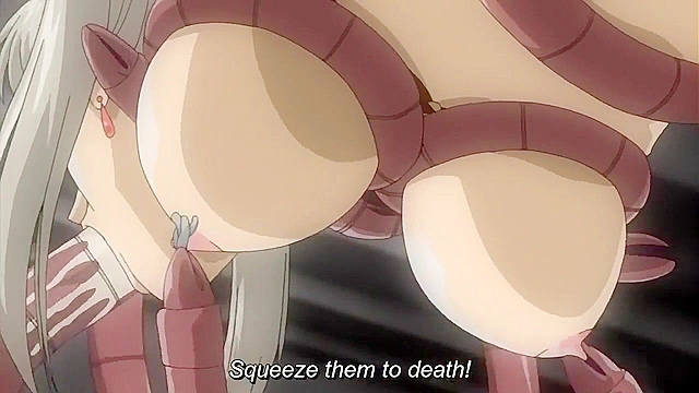 Evil king sprouts tentacles and fucks hot hentai princess