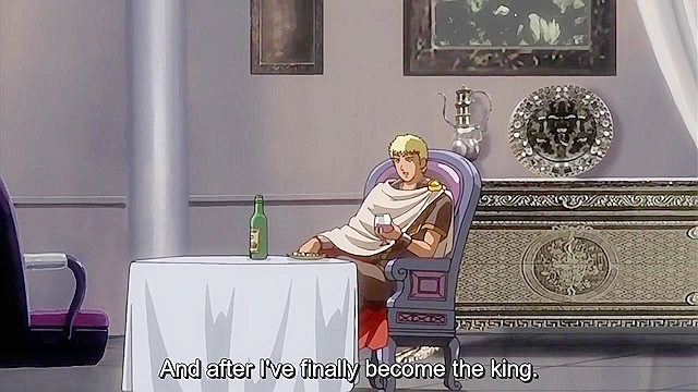 Evil king sprouts tentacles and fucks hot hentai princess