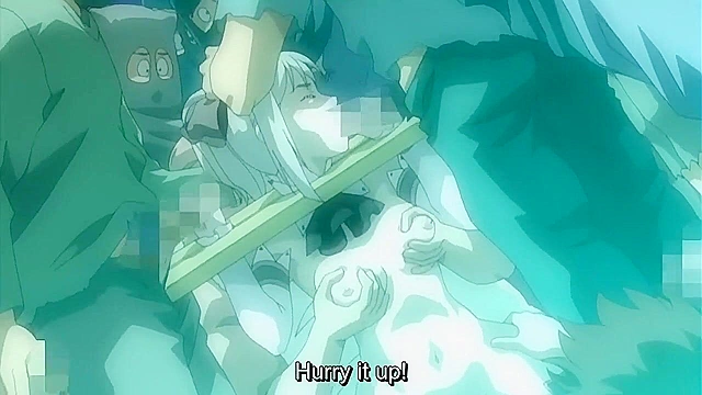 Evil king sprouts tentacles and fucks hot hentai princess