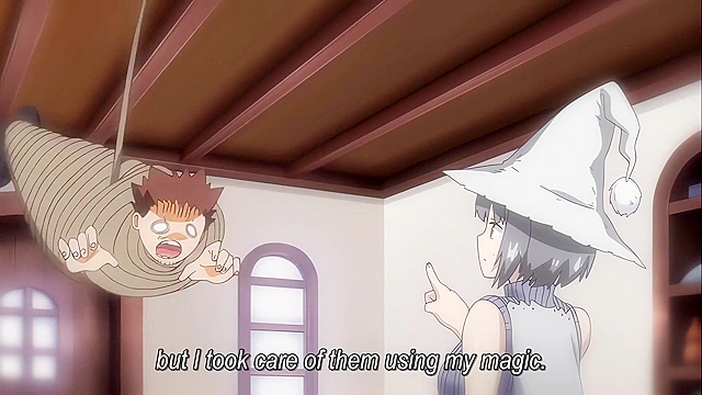 The Witch is the Guest After All... 1 - Busty hentai witch banged by petite dude