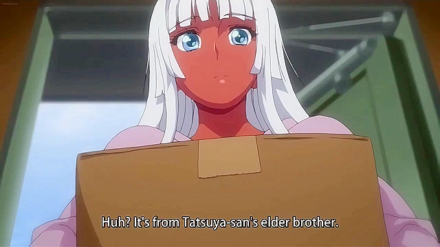 My Household's Liliana-san - Dark skinned hottie with huge tits gives her virginity to teen