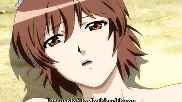 Hot mature anime woman gets a hot facial in public bathhouse