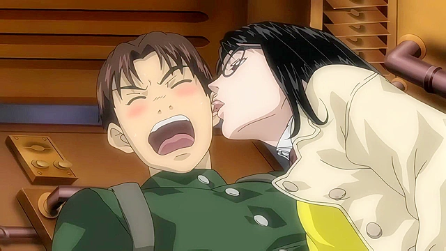 Stringendo & Accelerendo Ultimatum: Sera 1 - Hentai schoolgirl swallows load after handjob