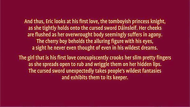 Princess with a Cursed Sword is Very Lewd 1 - Virgin hentai princes gets her first thick cock