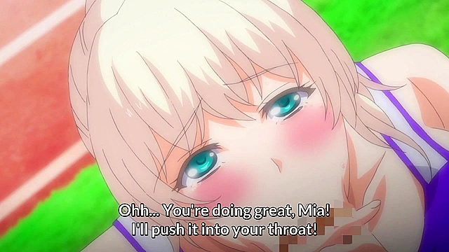 Track and Field Onaholes 1 - Busty anime sports girls get semen up their ass