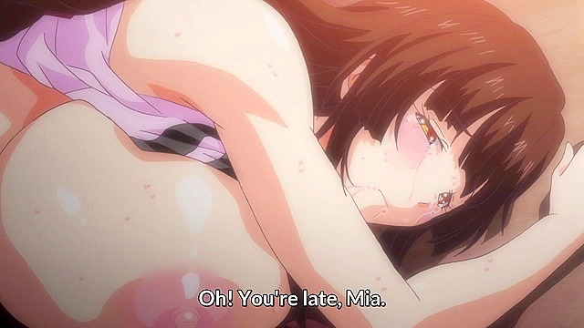 Track and Field Onaholes 1 - Busty anime sports girls get semen up their ass