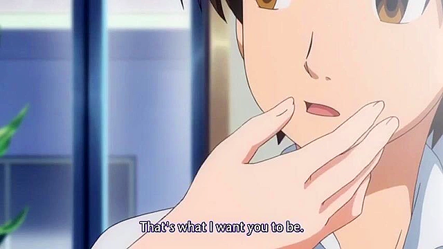 Dirty older cousin gives a footjob till he pops a cumshot in her face