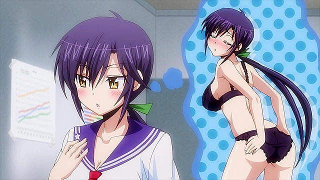 All fan service scenes from My Wife is the Student Council President