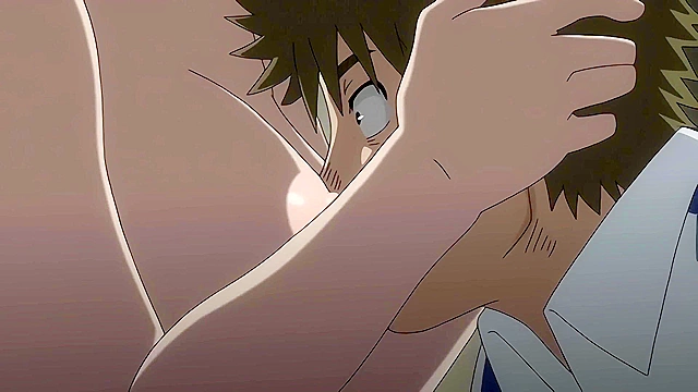 Sexy and Stupid Water Polo Comedy!! 3 - Ecchi - Busty schoolgirls fondle each other in shower