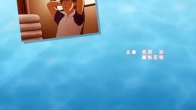 Sexy and Stupid Water Polo Comedy!! 3 - Ecchi - Busty schoolgirls fondle each other in shower