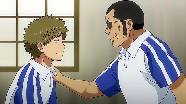 Sexy and Stupid Water Polo Comedy!! 3 - Ecchi - Busty schoolgirls fondle each other in shower