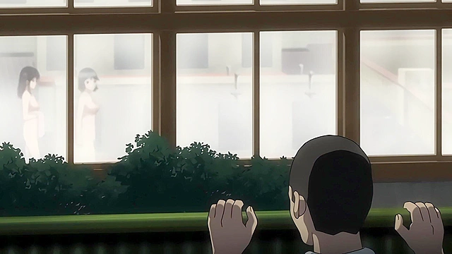 Sexy and Stupid Water Polo Comedy!! 3 - Ecchi - Busty schoolgirls fondle each other in shower