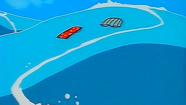 Pia Carrot 2 ep1 - Hero saves sexy redheaded anime girl and fucks her on the beach