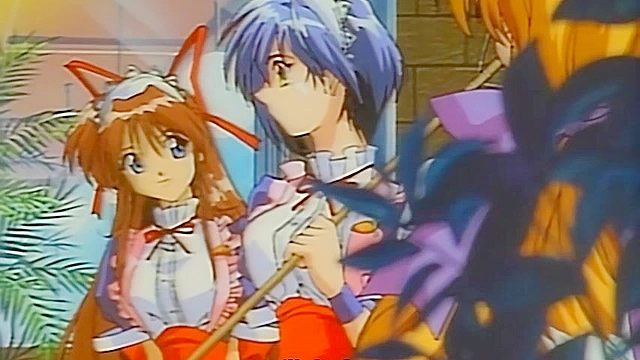 Pia Carrot 2 ep1 - Hero saves sexy redheaded anime girl and fucks her on the beach