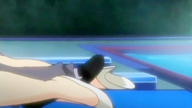 Milk Junkie 4 - Three hentai girls with huge tits fuck nerd in contest