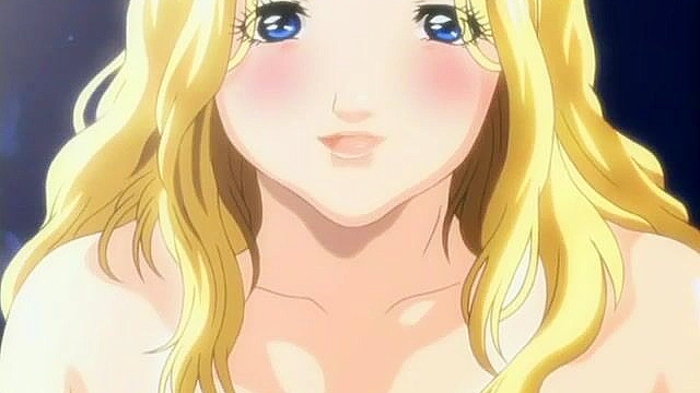 Milk Junkie 4 - Three hentai girls with huge tits fuck nerd in contest