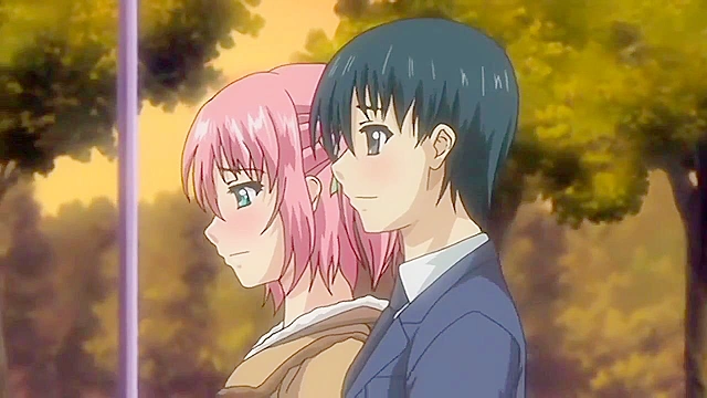 Blonde anime cutie gets fucked in tight swimsuit in public dressing room