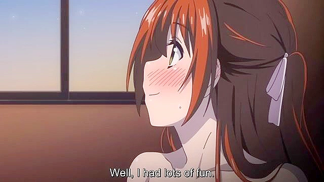 Shishunki no Obenkyou 4 - Busty teen goes on date with hot anime sex after