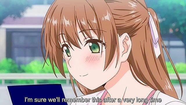 Shishunki no Obenkyou 4 - Busty teen goes on date with hot anime sex after