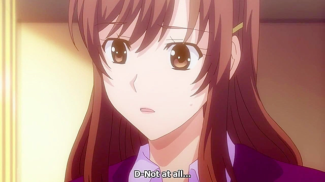 Eternity: Sweet Love Story 12 - Anime office girl has passionate sex with aggressive coworker