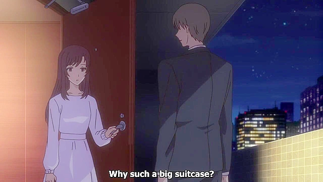 Eternity: Sweet Love Story 12 - Anime office girl has passionate sex with aggressive coworker