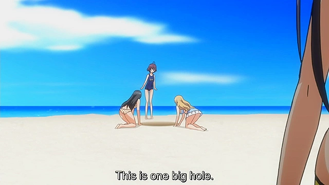 Eroge! Make Sexy Games 2 - Busty blonde anime virgin rides game nerd's cock