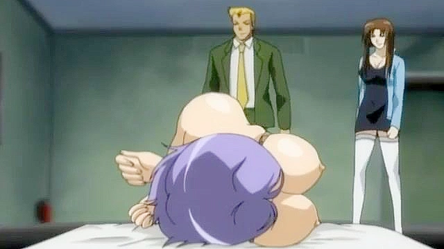 Flower & Snake - Tied up milf gets fucked with the big nose of a mask in front of crowd