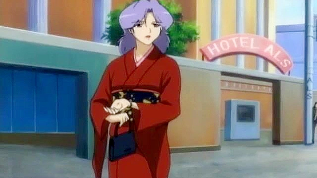 Flower & Snake - Tied up milf gets fucked with the big nose of a mask in front of crowd