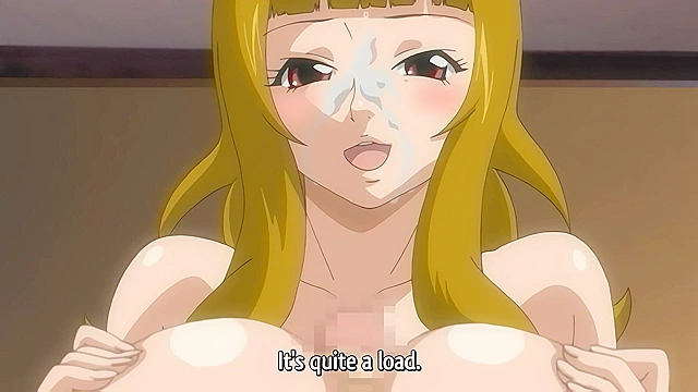 Arbeit Shiyou!! - Busty hentai maid gets fucked by carrot and master's dick