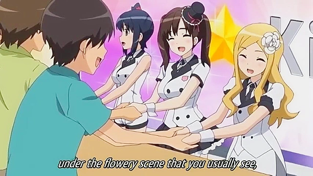 Idol Sister - Pervy older hentai brother bangs all three idol singers before the show