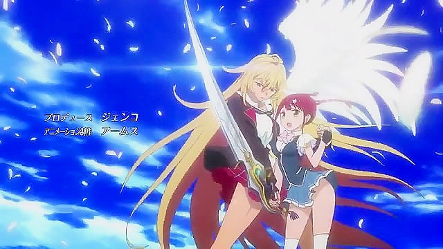 Valkyrie Drive 2 - Chained lesbian girl is freed and turned in to the perfect sexy lesbian weapon