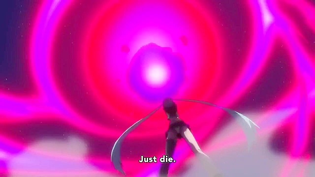 Valkyrie Drive 2 - Chained lesbian girl is freed and turned in to the perfect sexy lesbian weapon