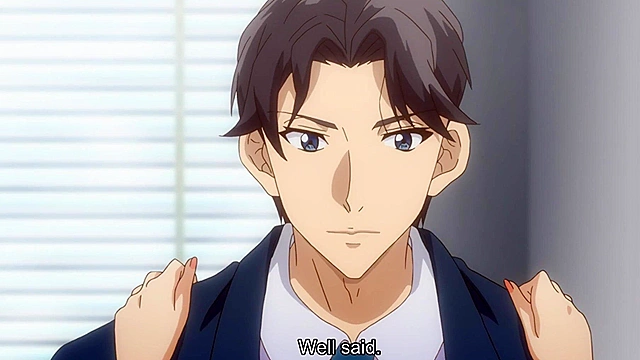 Eternity: Sweet Love Story 8 - Nerdy office girl gets romantic fuck from handsome businessman